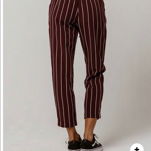 af studio stripe paperback waist trouser pants - Picture 2 of 8